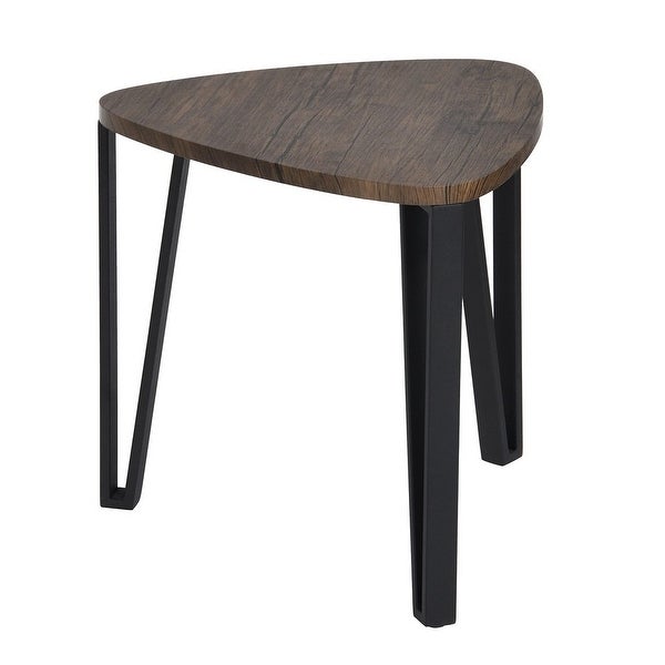 Stacking Side Table Set of 3, Nesting End Tables Snack Table