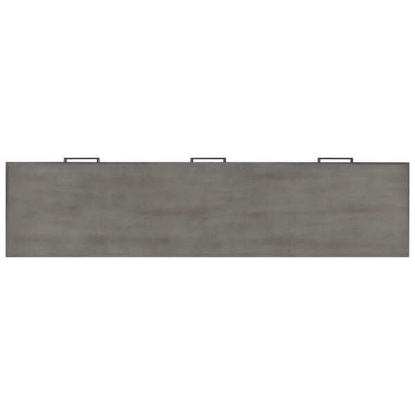 3-Drawer Console Table with 1 Shelf, Classic Entrance Storage Display Table for Entryway, Living Room, Hallway