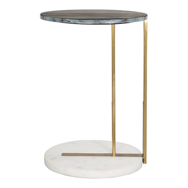 Zenith Marble Side Table Multicolor - 14