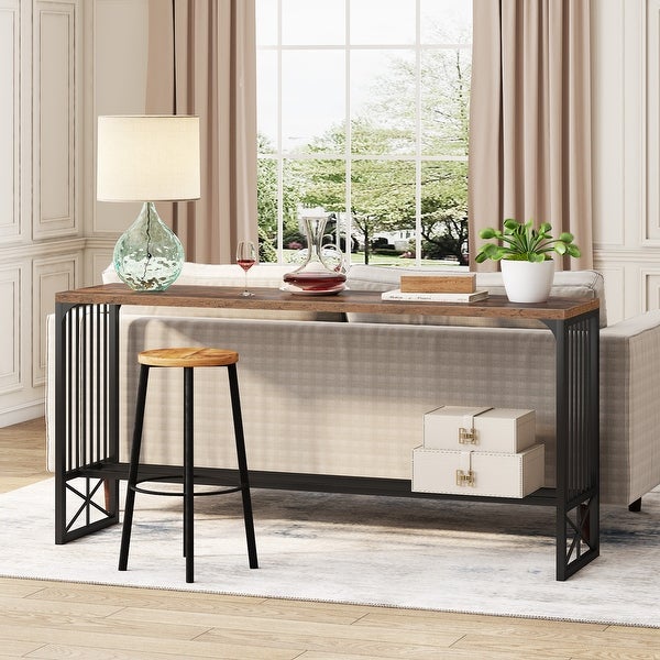 70.9'' Extra Long Sofa Console Table, Narrow Console Table Behind Couch,Hallway Entryway Table