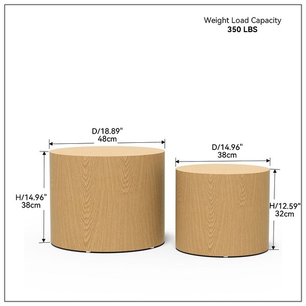 Walnut Veneer Side Table, Coffee Table with Various Functions