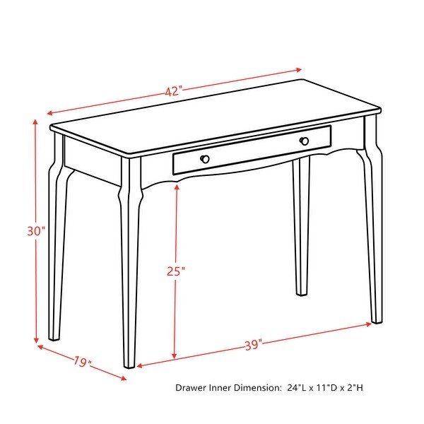 Console Tables, Writing Desk Entryway Table Accent Table W/ Drawer