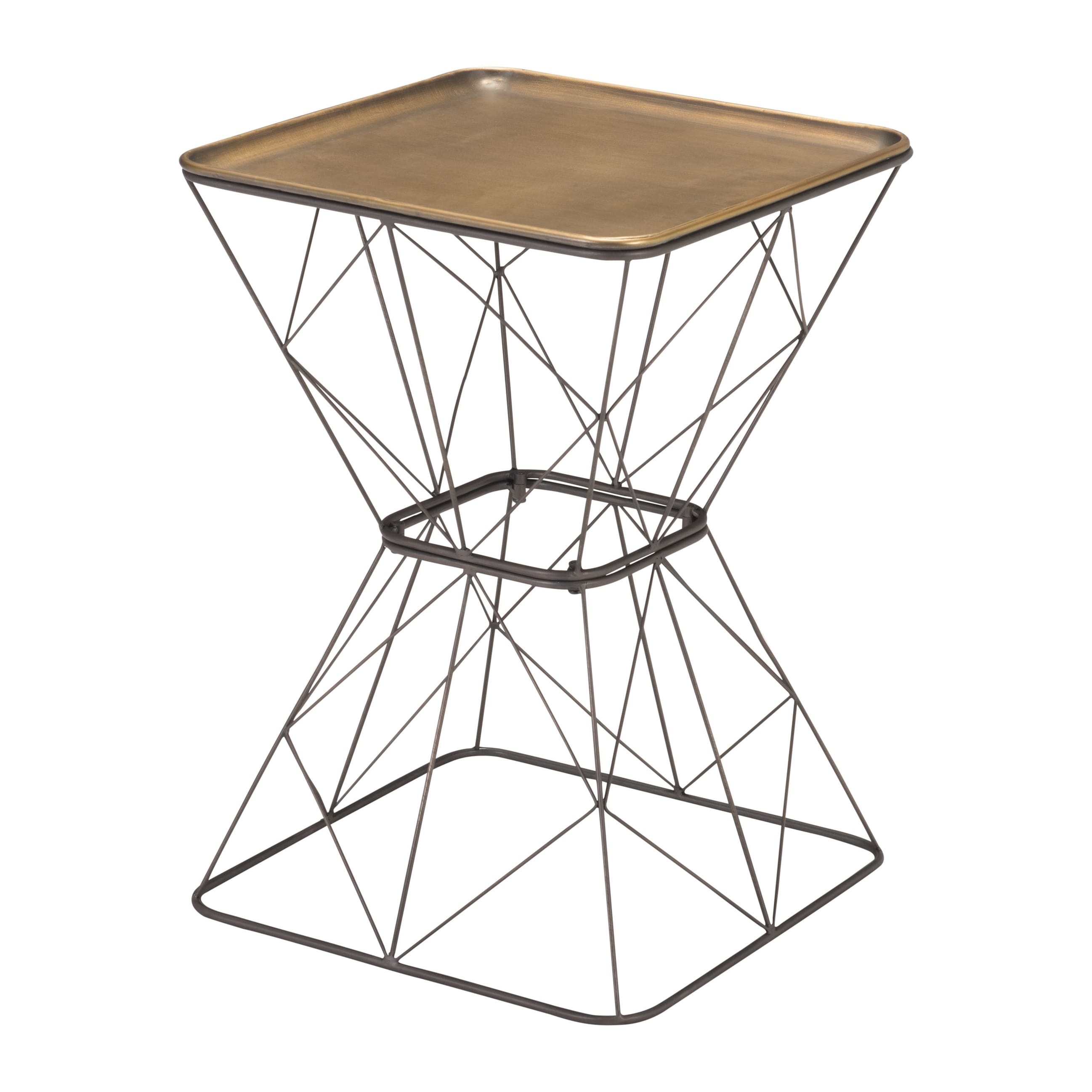 Timothy Side Table Gold - 15.7