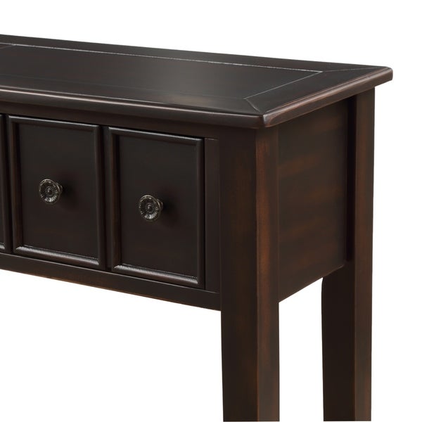 Rustic Entryway Console Table, 60