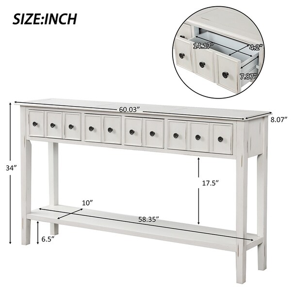 Console Table, 60