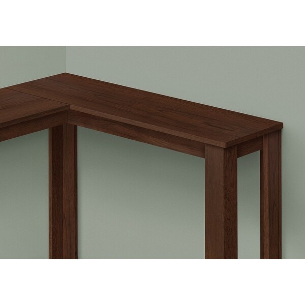 Accent Table, Console, Entryway, Narrow, Corner, Living Room, Bedroom, Laminate, Contemporary, Modern - 35.5