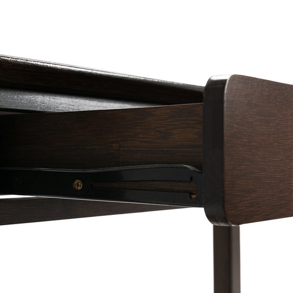 Connexion Decor Verenney Console Table With Drawer, Dark Walnut