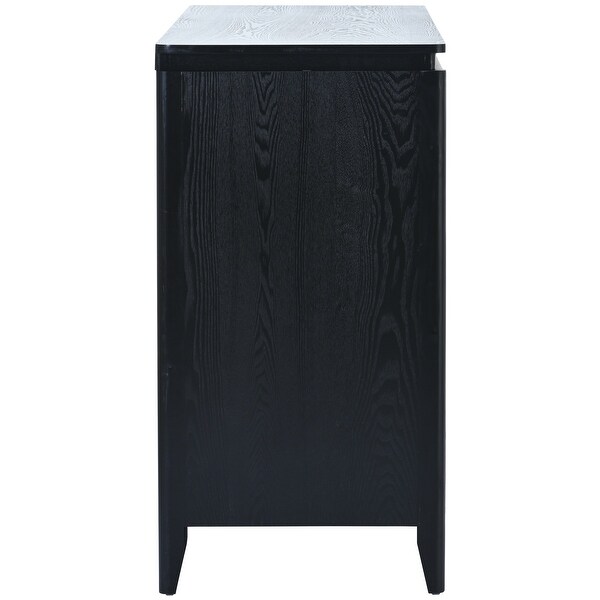 Sideboard with 2 Decorative Doors and Superb Spray Painting, Entryway Table with 2 Drawers and 4 shelves for Living room, Entryway