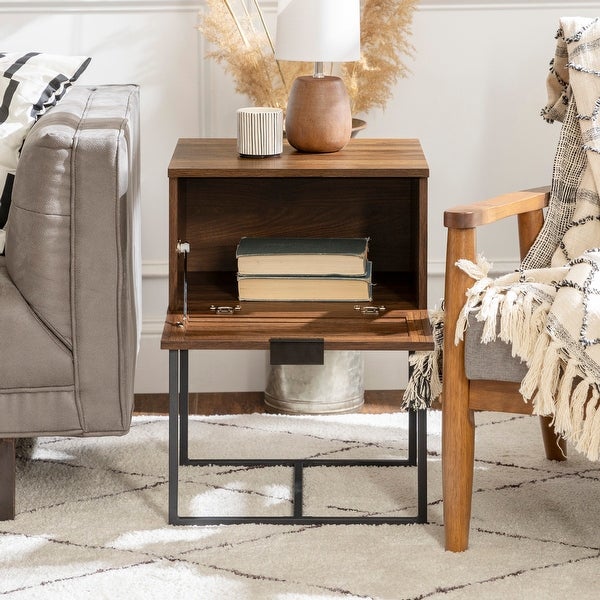Middlebrook Hilla 18-inch Slat Door Side Table