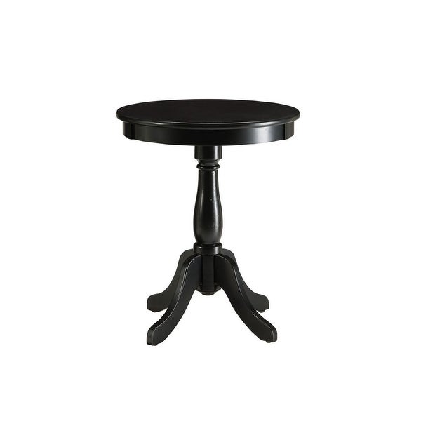Modern Style Wooden Round Side Table, End Table