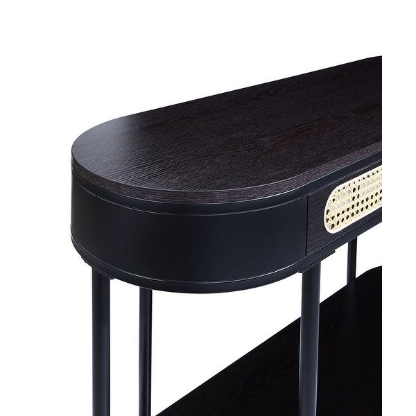 Sofa Table, Black Finish