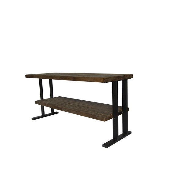 Media Console Table with 1 shelf to your Home decor,Foyer Sofa Table Narrow for Entryway, Living Room, Hallway - 50