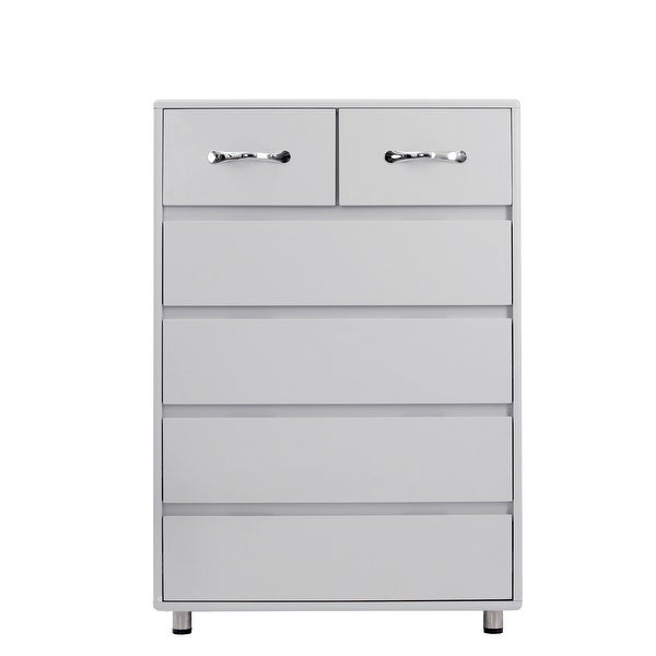 Six drawer Side Table-Grey,3 Times Painting Process,Simple design
