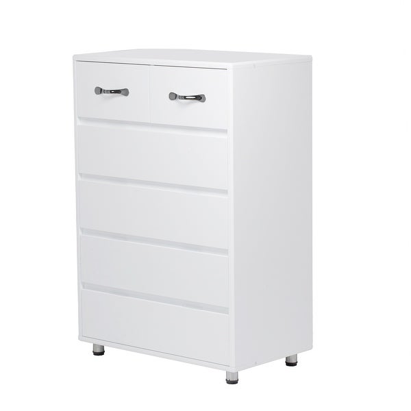 Six drawer Side Table-Grey,3 Times Painting Process,Simple design