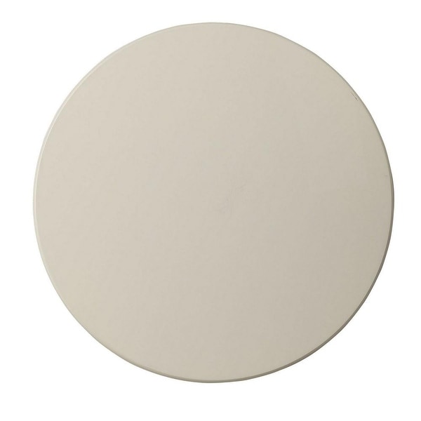 Fashionable Side Table, Antique White - 24 H x 18 W x 18 L Inches