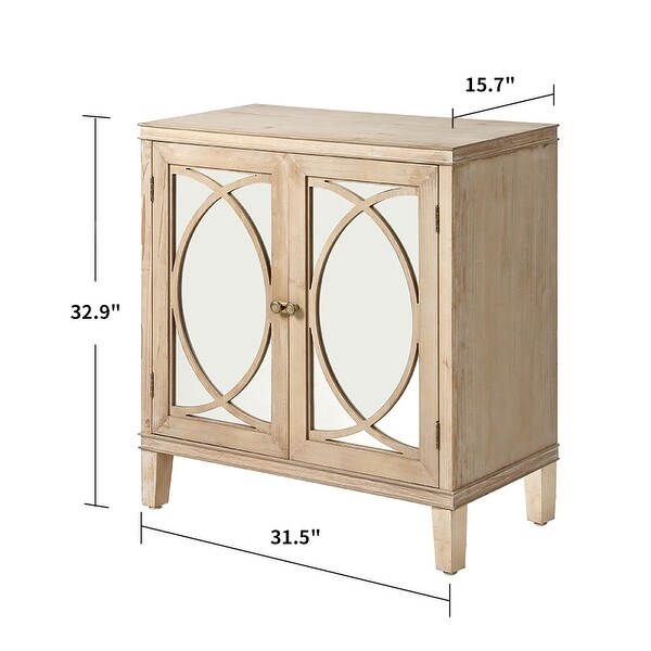 2 Door Wooden Cabinets,Classics Nature Wood Colour Wood Cabinet Vintage Style Sideboard