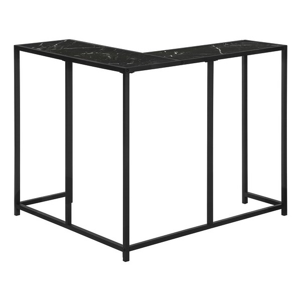 Accent Table, Console, Entryway, Narrow, Corner, Living Room, Bedroom, Metal, Laminate, Contemporary, Modern - 36