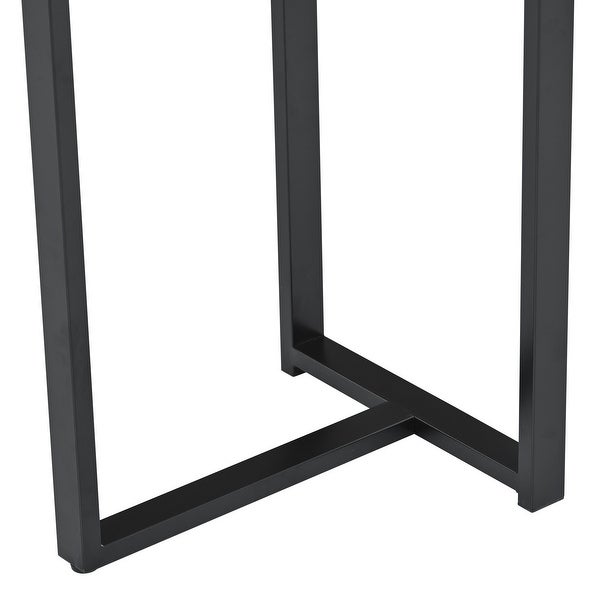 Console Table, Extra Long Entryway Table with Metal Frame|Pi