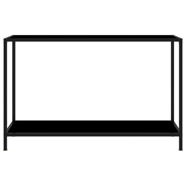 vidaXL Console Table Black 47.2