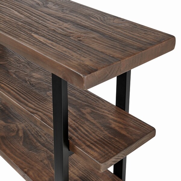 Pomona Media Console, Rustic Natural