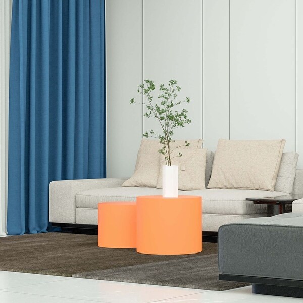 Round Shape Side Table set of 2
