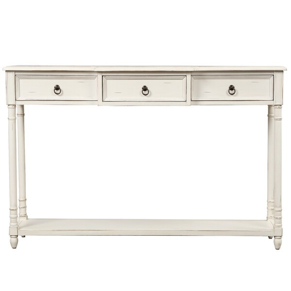 Console Table With Drawers