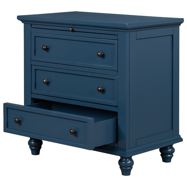 Simple Exquisite Solid Wood Storage Cabinet, End Table, Sofa Table