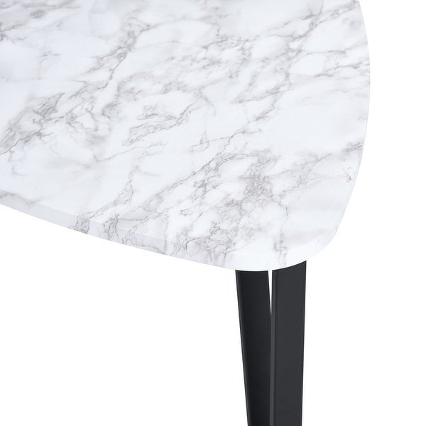 Stacking Side Table Set of 3, Nesting End Tables Snack Table