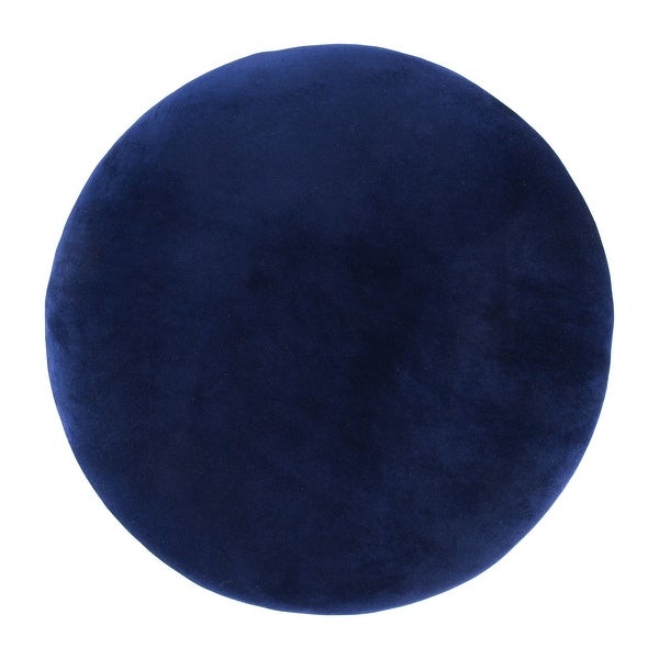 Juniper Side Stool Blue and Gold - Blue, Gold - 15.7