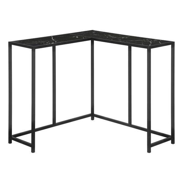 Accent Table, Console, Entryway, Narrow, Corner, Living Room, Bedroom, Metal, Laminate, Contemporary, Modern - 36