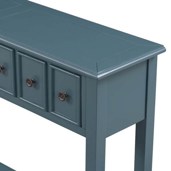 Rustic Entryway Console Table, 60
