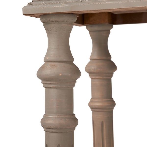 Finch Cassatt 2 Drawer Console Table, Gray