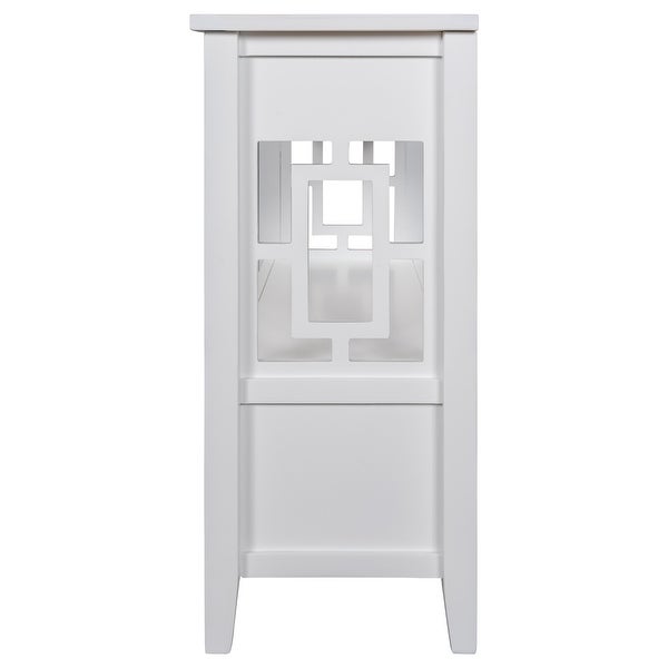39'' Modern Console Table Sofa Table For Living Room With 4 Drawers And 1 Shelf,console, Sofa and End Tables