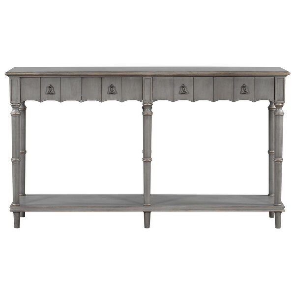 Country Console Table for Hallway Living Room Bedroom