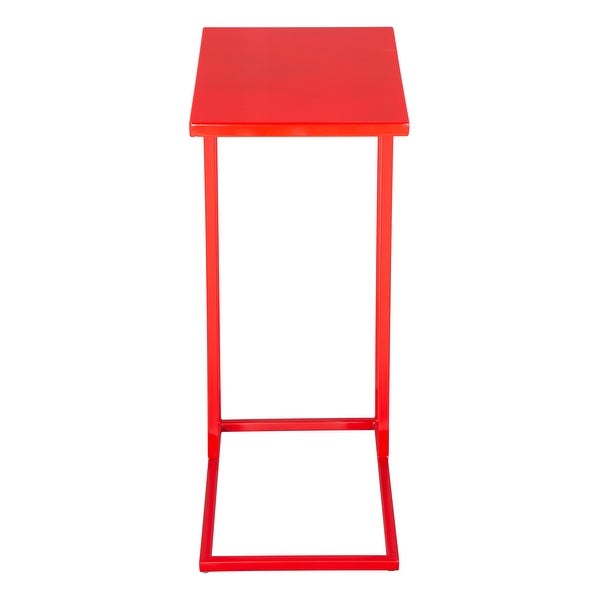 Copper Rose Side Table Red - N/A