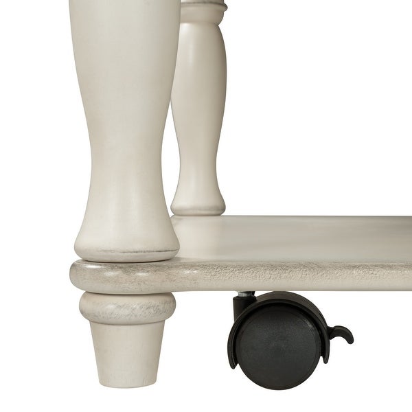 Retro Cocktail Table Coffee Table Easy Assembly Movable for Living Room, Bedroom
