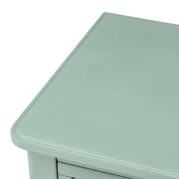 Narrow Console Table, Slim Sofa Table with Three Storage Drawers