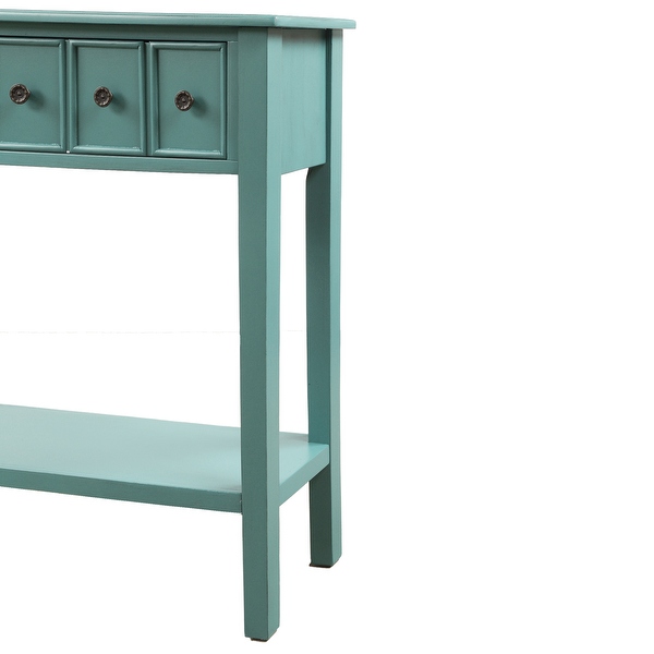 Rustic Entryway Console Table