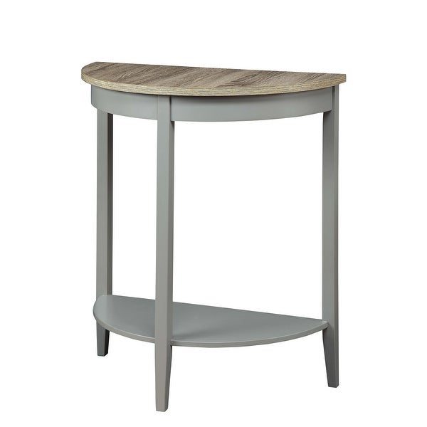 Half Moon Console Table, Entryway Table with Entryway, Hallway, Living Room, Foyer, Office