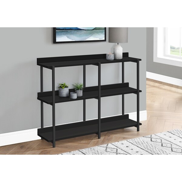 Accent Table, Console, Entryway, Narrow, Sofa, Living Room, Bedroom, Metal, Laminate, Contemporary, Modern - 47.25
