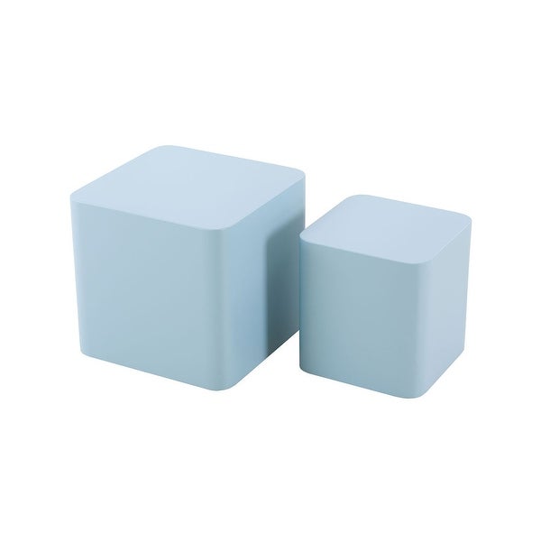 Set of 2 MDF End Table/Side Table for Living Room, Office, Bedroom