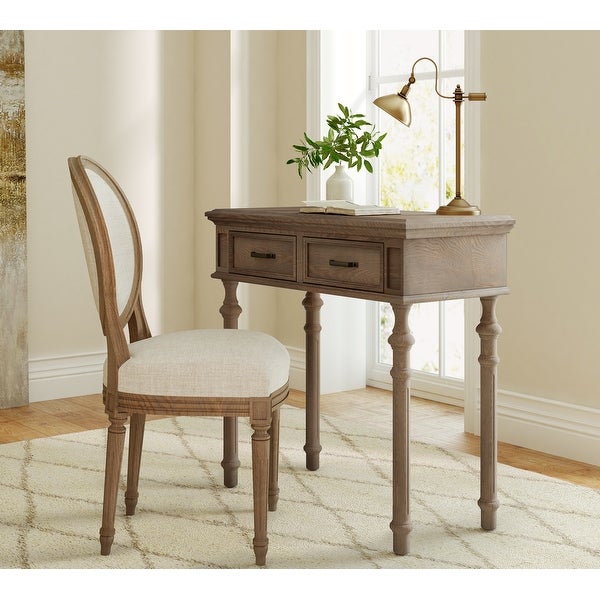 Finch Cassatt 2 Drawer Console Table, Gray