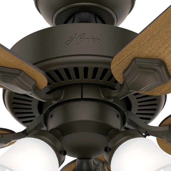 Hunter 44 Swanson Ceiling Fan with 3-Light LED Light Kit and Pull Chai