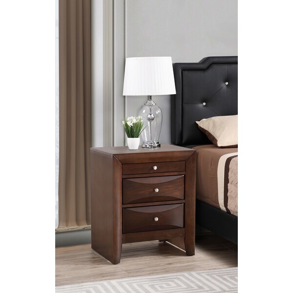 Marilla 3-Drawer Nightstand (28 in. H x 17 in. W x 23 in. D) - - 35993