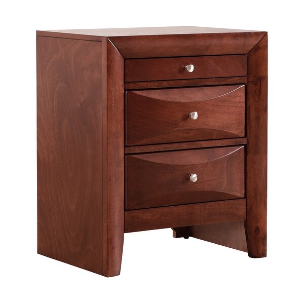 Marilla 3-Drawer Nightstand (28 in. H x 17 in. W x 23 in. D) - - 35993