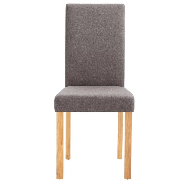 Dining Chairs 6 pcs Taupe Fabric - Overstock - 36213494