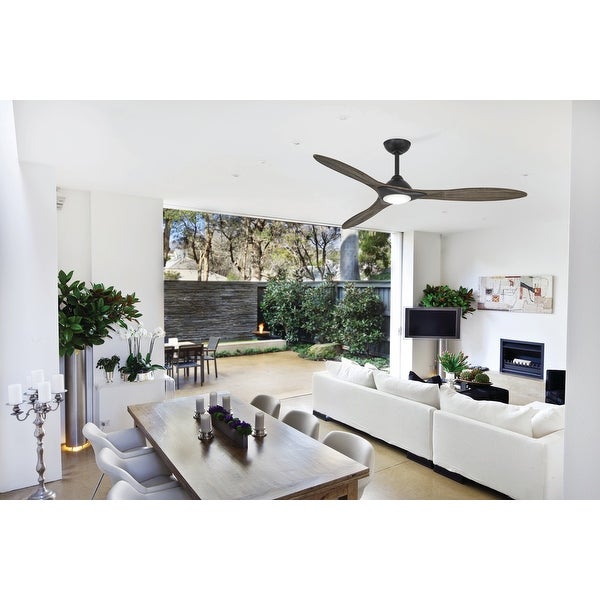 Sleek - Smart Led 60 Ceiling Fan by Minka Aire | Overstock.com Shoppin