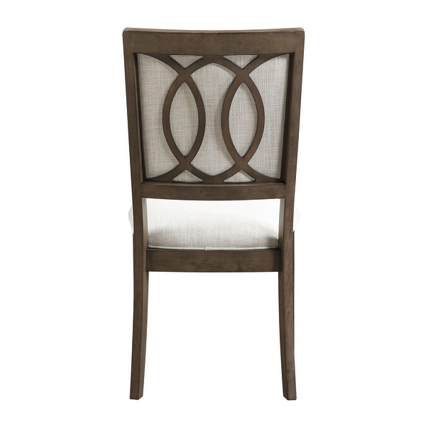 Gracewood Hollow Belhaven Upholstered Wood Side Chair - Set of 2 - Ove