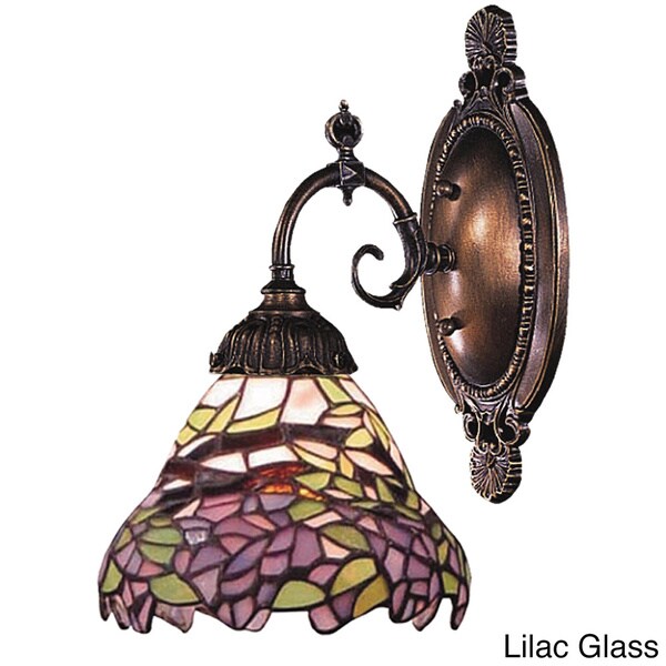 Mix-N-Match Tiffany Bronze Multiple Styles 1-light Sconce - Overstock