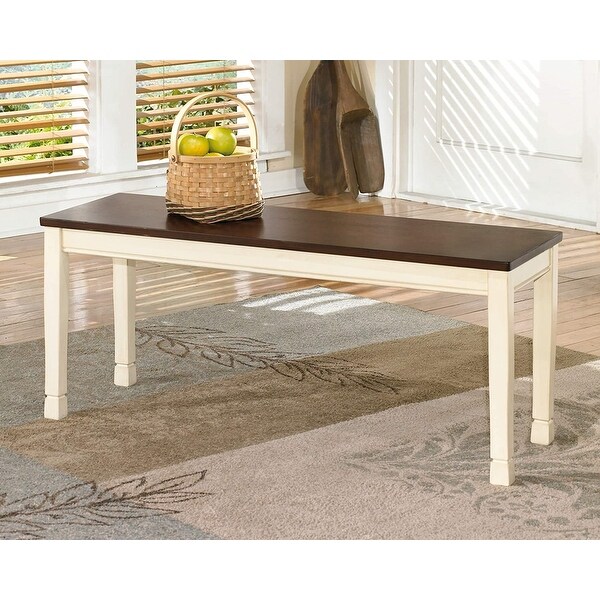 Signature Design by Ashley Whitesburg Dining Bench - Overstock - 37475